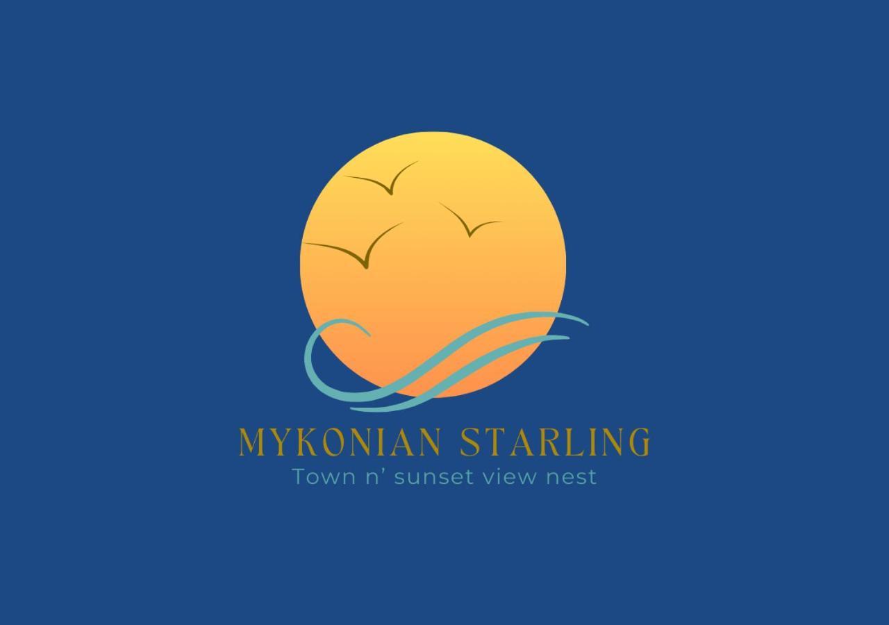 Mykonian Starling - Town N' Sunset View Apartment Mykonos Town Εξωτερικό φωτογραφία